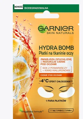 Płatki pod oczy z efektem chłodzenia, energetyzujące promocja w Rossmann