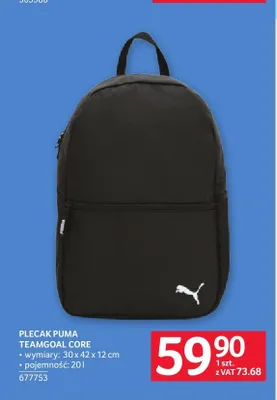 Plecak Puma Teamgoal Core 20 l promocja w Selgros