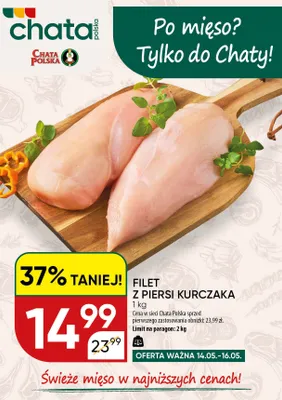 Filet z piersi kurczaka promocja w Chata Polska