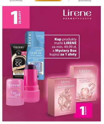 Zestaw kosmetyków Lirene Beauty Mystery Box promocja w Hebe