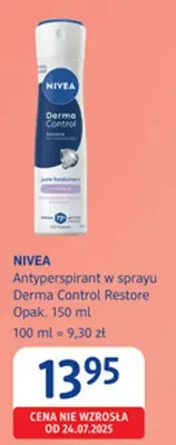 Antyperspirant w sprayu Derma Control Restore promocja w Drogerie DM