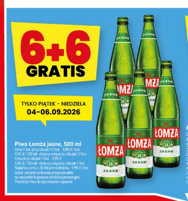 Piwo Łomża promocja w Twój Market