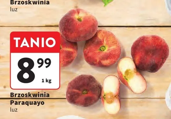 Brzoskwinia Paraguayo luz promocja w Intermarche
