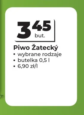 Piwo Žatecký promocja w Odido