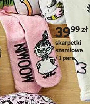 Skarpetki szenilowe Moomin promocja w Empik