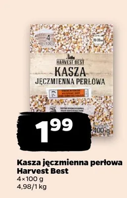 Kasza jęczmienna perłowa Harvest Best promocja w Netto