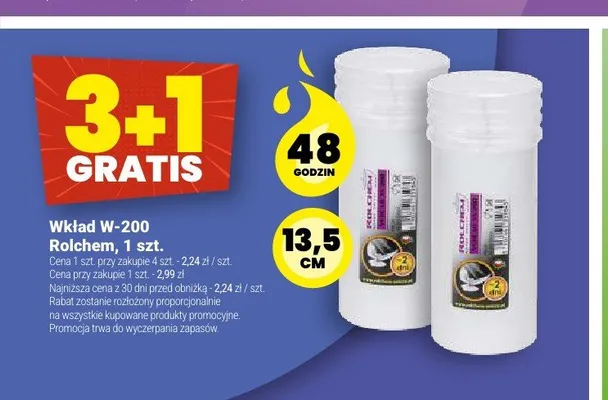 Wkład do znicza W-200 Rolchem promocja w Twój Market