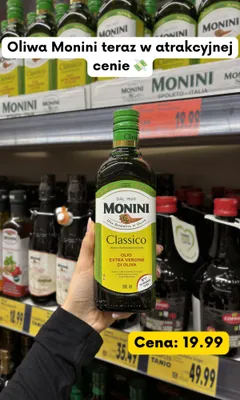 Oliwa z oliwek Monini Classico Extra Vergine promocja w Kaufland