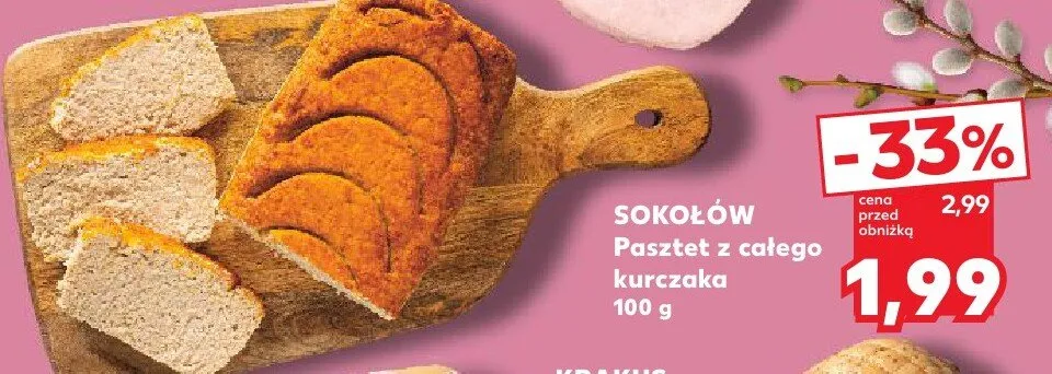 Pasztet z całego kurczaka promocja w Kaufland