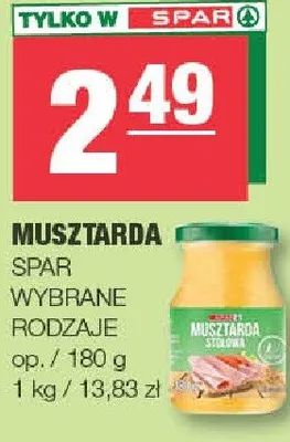 Musztarda promocja w SPAR