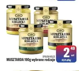 Musztarda Kielecka Społem Kielce promocja w Tomi Markt