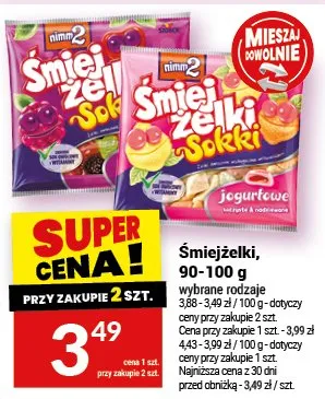 Śmiejżelki, 90-100 g promocja w Twój Market