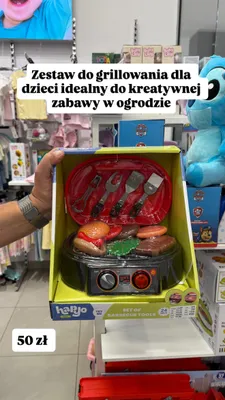 Zestaw do grillowania dla dzieci promocja w Pepco