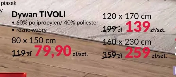 Dywan Tivoli 160x230 cm promocja w Salony Agata