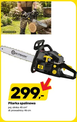 Pilarka spalinowa Kaltmann Maschinen promocja w Bricomarche