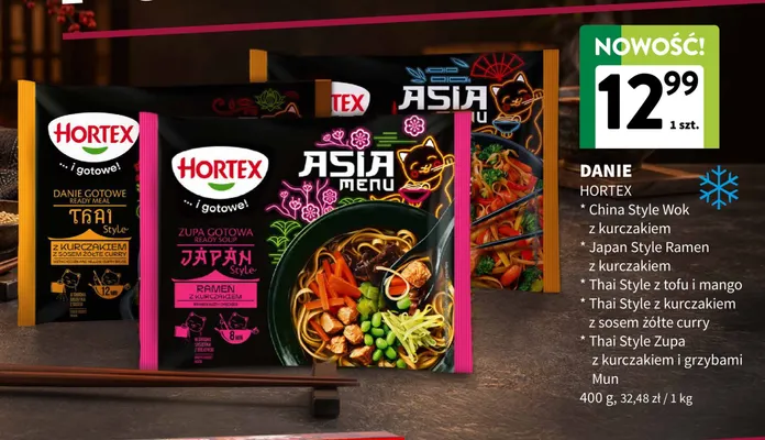 Danie Hortex China Style Wok z kurczakiem promocja w Intermarche