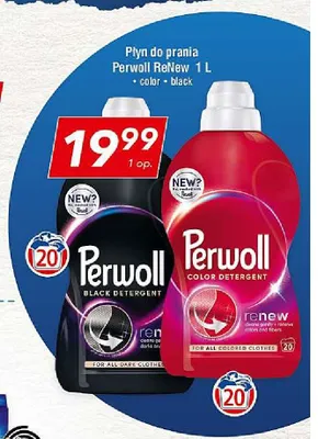 Płyn do prania Perwoll ReNew color promocja w LEWIATAN
