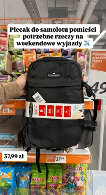 Plecak do samolotu promocja w Action