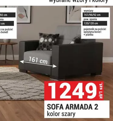 Sofa Armada 2 promocja w Merkury Market