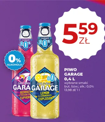 Piwo bezalkoholowe Seth & Riley's Garage Berries & Passion Fruit Euphoria promocja w Duży Ben