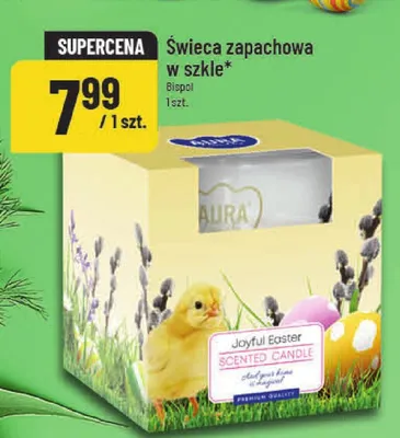 Świeca zapachowa w szkle promocja w POLOmarket
