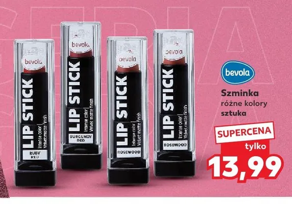 Szminka bevola Rosewood promocja w Kaufland