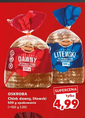 Chleb litewski Oskroba promocja w Kaufland