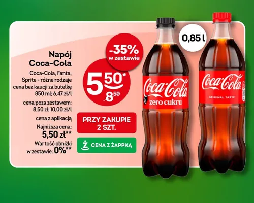 Napój Sprite promocja w Żabka