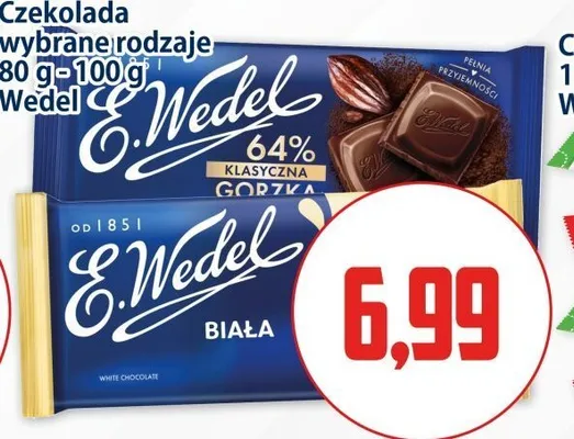 Czekolada E.Wedel Gorzka 64% promocja w Kupiec