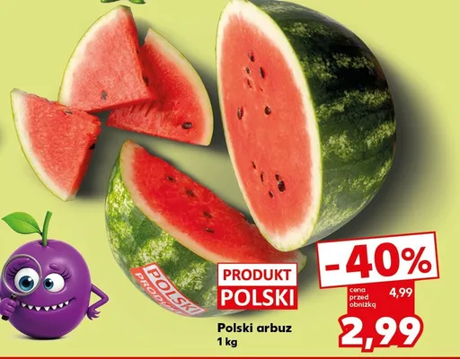 Arbuz polski promocja w Kaufland