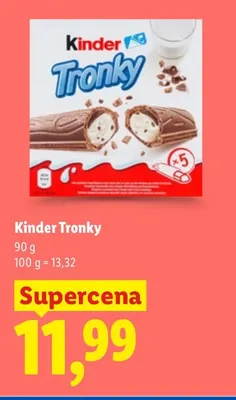 Kinder Tronky promocja w Lidl