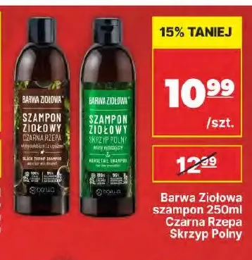 Szampon ziołowy Barwa Ziołowa Skrzyp Polny promocja w API Market