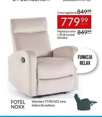 Fotel Noxx promocja w Abra Meble