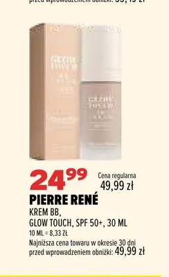 Krem BB Pierre René Glow Touch SPF 50+ promocja w Drogerie Natura