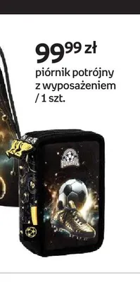 Piórnik potrójny z wyposażeniem promocja w Empik