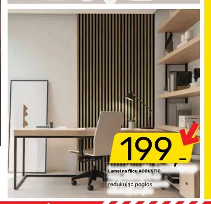 Lamel na filcu Acoustic promocja w Bricomarche