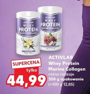 Whey Protein Marine Collagen różne rodzaje promocja w Kaufland