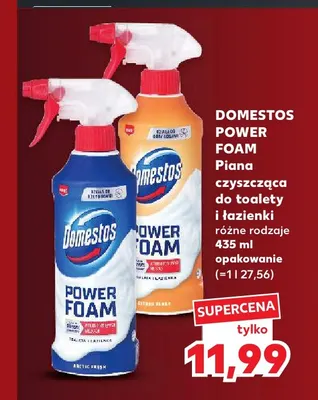 Piana czyszcząca do toalety i łazienki Domestos Power Foam Citrus Blast promocja w Kaufland