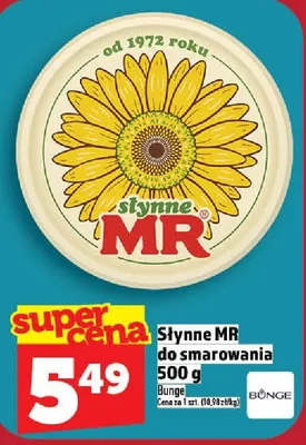Margaryna Słynne MR do smarowania Bunge promocja w TOPAZ