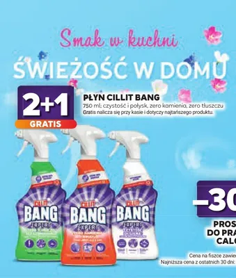 Płyn do czyszczenia Cillit Bang Czystość i Higiena promocja w Stokrotka