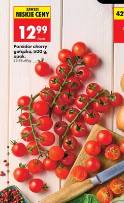 Pomidor cherry gałązka promocja w Biedronka