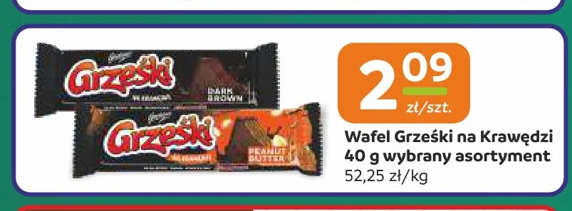 Wafel Grześki na Krawędzi Dark Brown promocja w Społem Częstochowa