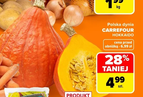 Dynia Hokkaido Carrefour promocja w Carrefour