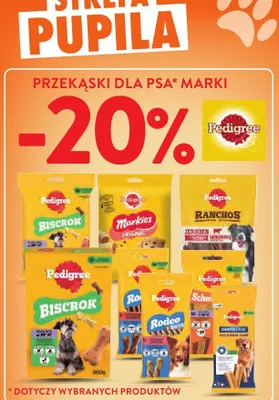 Przekąski dla psa Biscrok promocja w Intermarche