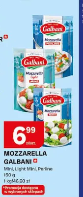 Mozzarella Galbani Light Mini promocja w Chorten