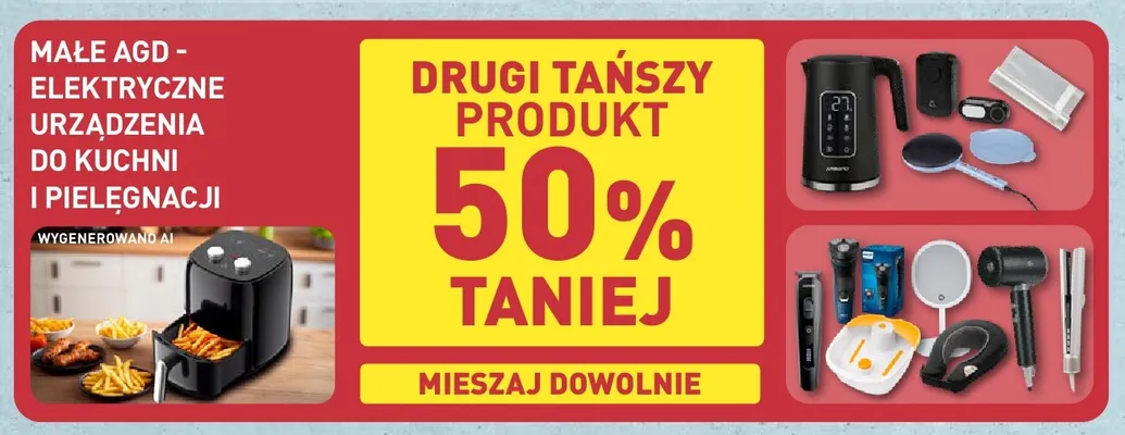 Małe AGD elektryczne urządzenia do kuchni i pielęgnacji promocja w Aldi