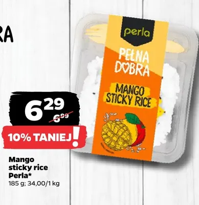 Mango sticky rice Perla promocja w Netto
