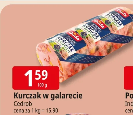 Kurczak w galarecie Duda Specjały Mistrzów promocja w Leclerc