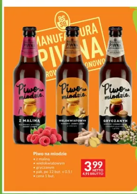 Piwo na miodzie Manufaktura Piwna gryczanym promocja w Makro