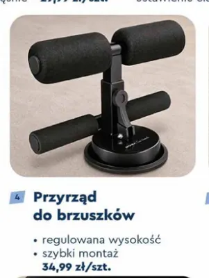 Przyrząd do brzuszków Biedronka promocja w Biedronka